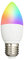 BENEXMART Benexamrt Tuya Zigbee 3.0 Smart Kerzenlampe E26 / E27 5W LED Glühbirne RGBW Dimmbare Lampe Smart Life Alexa Google Home Smartthings (1 Packung)