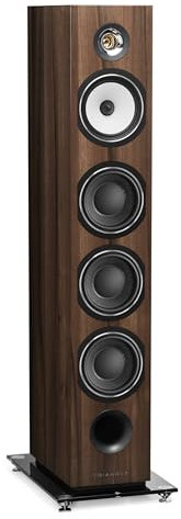 TRIANGLE – Hi-Fi-Standlautsprecher Australe EZ – 3-Wege – Belastbarkeit 150 W – Wirkungsgrad 92,5 dB/W/m – Vielseitig für Musik und Heimkino – 200 x 1130 x 370 mm – Kastanie (Einzeln)