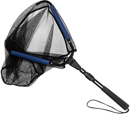 Lixada Kescher Angeln, Teleskop Angelkescher, Tragbares Fishing Kescher, Faltbares Angelkescher,Aluminiumlegierung Kescher für Fish Catching and Releasing, Diverse Längen auch für Kinder & Erwachsene