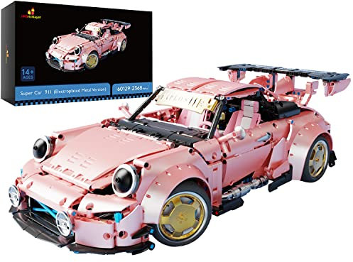 JMBricklayer Technik Auto Bausteine Sets, 60129 Technic Auto Bausatz,klemmbausteine für Erwachsene Männer,Supersportwagen Spielzeugauto,Modellauto für Jungen ab 10-16 Jahre