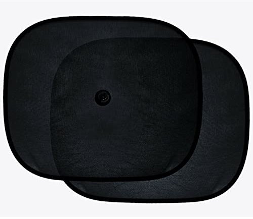 Buystarget 2x Baby Car Window Sun Shades Black Mesh Blinds Visor Shield Stopper Cover Dog