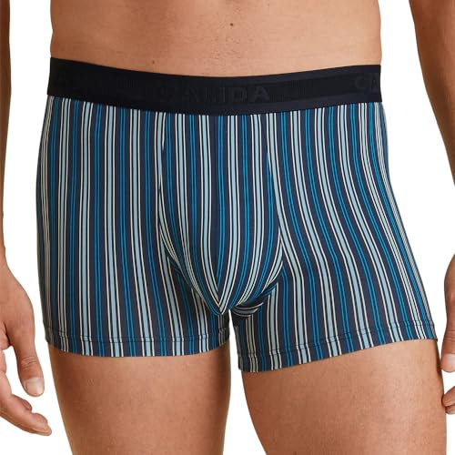 CALIDA Grafic Cotton Boxershorts Herren, aus 100% PIMA-Baumwolle, mit Elastikbund