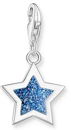 THOMAS SABO Charm-Anhänger Stern Silber recycletes 925 Sterlingsilber 2055-007-32