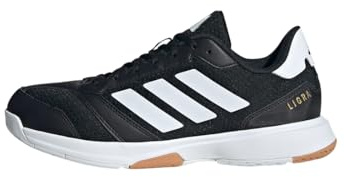 adidas Men's Ligra 8 Mens Indoor Shoes, Core Black/Cloud White/Cloud White, 7 UK