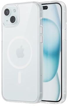 Anker MagGo Clear Magnetic Phone Case for iPhone 15 Plus, Ultra-Slim and Durable Protective Cover, Compatible with MagSafe