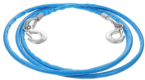 Mikinona 1pezzi Cavo Di Traino Per Auto Corda Di Trascinamento Con Ganci Per Emergenze Off-road e Rimorchio Sicuro Colore Blu