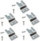 Echwave Lot de 5 supports micro en métal - À visser pour radio CB/Ham - MH2