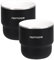 Normcore Espresso Coffee Cups, 7 oz Espresso Coffee Cup with Ceramic Coating, Double Wall Stainless Steel Coffee Mugs, 2 Pack, 210 ml, Black
