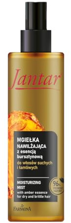 JANTAR Feuchtigkeitsnebel mit Bernstein für trockenes und sprödes Haar,200ml