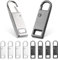 WeddHuis 10 pièces Kit Réparation Fermeture Eclair, Tirette Fermeture Eclair Remplacement, Curseur Fermeture Eclair, Zip, Valise, Sac A Dos, Languette De Réparation Pour Zipper