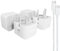 HexFast 20W USB Fast Charger Plug [2-Pack] with 1.5m USB C Braided Cable, 2-Port USB-C USB-A Foldable Fast Charging Plug for UK,Compact Adapter for Apple iPhone for 16 15 14 13 12Pro Plus,iPad,Samsung