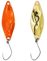 Trout Master Serc Spoon – Forellenköder - Trout Fishing Spoon - UL Angeln -Forellenblinker (Golden Pumpkin, 3,5g)
