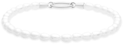Tamaris Charms Collection aus Edelstahl für Damen -Perlen Armbänder - kombinierbar & individualisierbar mit den passenden Charm Sets