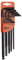 Bahco BE-9780 Hexagon Offset Screwdrivers Set, Black/Orange