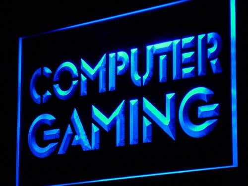 ADVPRO Insegna al Neon i865-b Computer Gaming Internet Cafe Shop Light Sign
