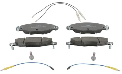 FERODO Brake Pads | FDB1412 | OE-Matching Quality | Eco-Friction Fuse+ Technology | Pack of 4