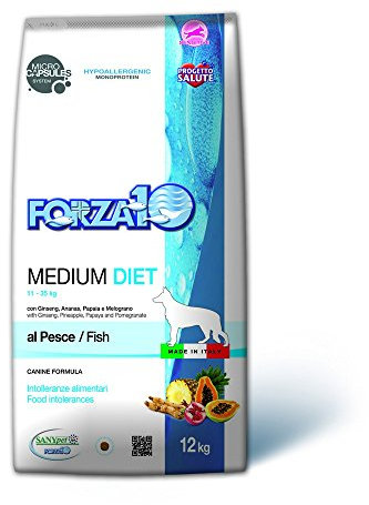F10 Cane Medium Diet Pesce kg. 12