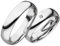 JC Eheringe Verlobungsringe Trauringe Freundschaftsringe Silber 925 Sterling * inkl. GRATIS Etui und Zirkonia Steine S070