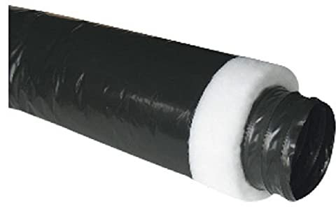 Tubo Flessibile PVC Isolato per Aria Calda Fredda VMC 10 metri DN 80