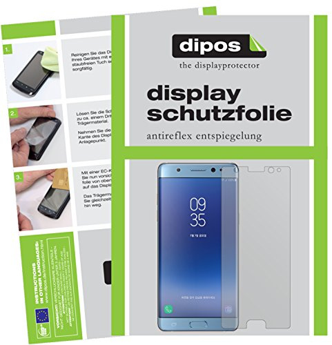 dipos I 2x Screen Protector matte compatible with Samsung Galaxy Note FE Protection Films