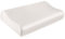 THXSILK 19 Momme Maulbeerseide Kissenbezug für Kontur Gedächtnisschaum, Latex und Cervical Kissen - Hypoallergen, Waschbar (61x35.6x12/10 cm, Natürliches Weiß)