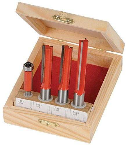 Kitchen Router Bit Set - 4Pce, Routing Tools