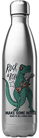YouDesign Bouteille Gourde Isotherme Acier INOX 500 ML imprimé Illustration Dinosaure ref G2161