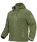 MAGCOMSEN Herren Outdoorjacke Winter Fleecejacke Militär Übergangsjacke mit Kapuze Herren Warm Funktionsjacke für Angeln Jagd Winddicht Taktische Jacken Armeegrün XXL