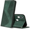 ZONNAVI Case Compatible with Samsung Galaxy A20E, Premium PU Leather Wallet Case with [Card Slots] [Viewing Stand], Shockproof Flip Cover for Samsung Galaxy A20E (Green)