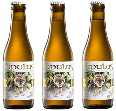 Birra Belga -LUPULUS BLONDE- 3 Bottglie da 33cl 8.5%