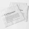 KAMEWI® Serviette LIEBLINGSGAST Definition | 20 Stück | Tischdeko Herzensmensch Lieblingsmensch Gast Kleinigkeit Lunchserviette