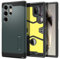 Spigen Cover Tough Armor Compatibile con Samsung Galaxy S24 Ultra - Abisso Verde