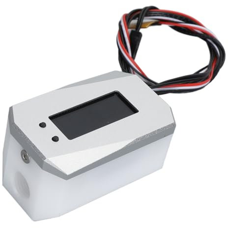 PC-Wasserkühlungsthermometer, PC-Wasserkühlungs-PC-Temperaturanzeige für Wasserkühlungssystem-Kit (Silver)
