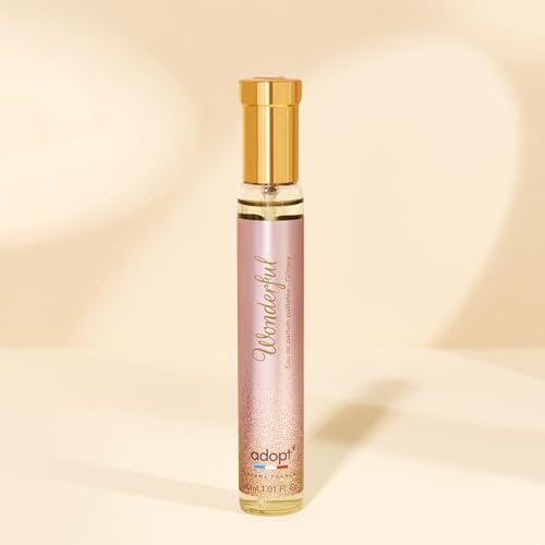 adopt WONDERFUL, 30ml Eau de Parfum für Damen | orientalisch-blumig-fruchtig, Jasmin, Kokosnuss, Pfirsich, Sandelholz, frischer Damenduft, Made in France, feminin, verführerisch, adopt:Damenduft