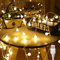 Bigzom USB Lichterkette Innen,7M 40LED Globe Lichterkette USB,5V Lichterkette Warmweiß, IP65 Wasserdichte Lichterkette Außen für Zimmer, Hochzeiten, Balkon, Garten, Partys, Weihnachten Deko