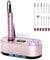 JOSGLOI Professional Electric Nail Drill - 40000RPM Electric Nail File Kit, Efile Nail Buffer Machine with LCD Display for Acrylic Gel Nails, Manicure and Pedicure, Polisher