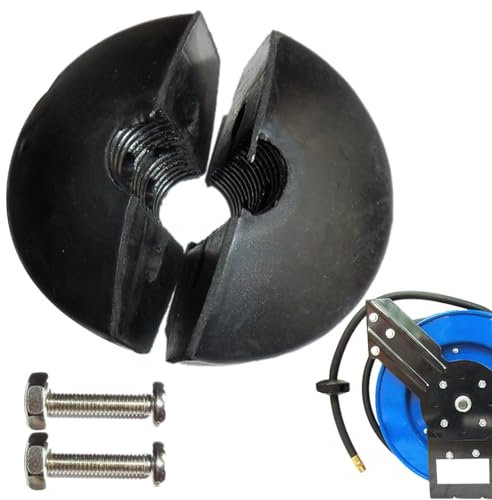 Rubber Hose Reel Bumper - Hose Reel Repair Parts, Hose Reel Ball Bumper | Air Compressor Hose Reel Stopper, Hose Reel Replacement Parts, Air Reel Bumper Kit Rubber Bumper for Spring Hose Reel