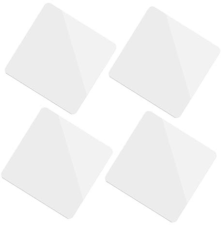 TINEASUR 4stücke Acryl-spiegelplatte Fotohintergründe Hochwertige Reflektierende Requisiten Für Schmuck Und Produktfotografie Doppelseitig Nutzbar Für Kreative Inszenierungen