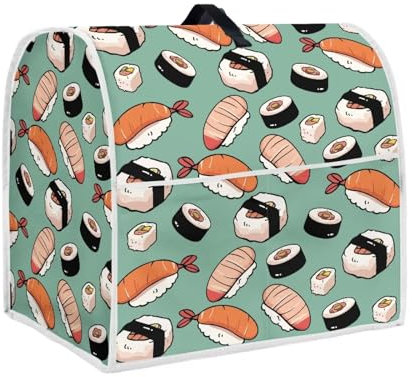 chaqlin Kawai Sushi Print Stand Mixer Cover Kitchen Aid Mixer Assecories Decorations Kitchen Mixer Cover Kitchen Small Appliance Dust Cover