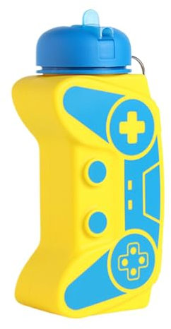 Gamepad-Shaped Water Bottle, Gamer-Themed Water Bottle, Game Handle Sports Bottle, Controller-Inspired Water Bottle, Unique Controller Water Bottle, Video Game Water Bottle, Game Console Handle Bottle