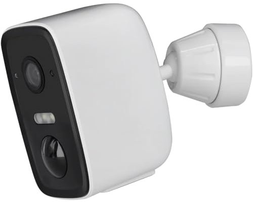 Rollei Überwachungskamera Wireless Security Cam 2K V2 Kabellose Kamera Überwachung Aussen Bewegungs und Körpererkennung Zwei Wege Audio IP65 Wetterfest Überwachungskamera-Kamera-Überwachung-Aussen