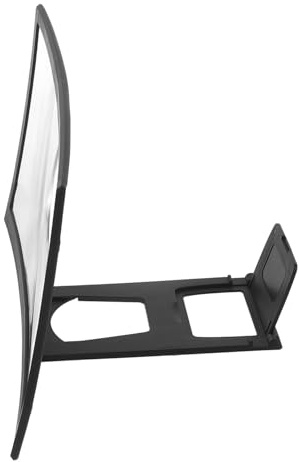 Didiseaon Lupa Pantalla Teléfono Móvil Amplificador HD Curva Imagen Nítida Diseño Plegable Portátil para Viaje y Hogar