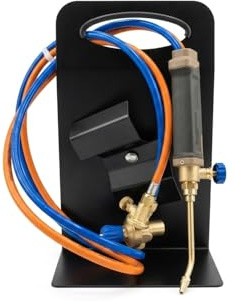 Gazcamp Schweiß Kit Eco, Kompaktes Autogen-Schweißgerät, Hartlöten, 0,1–2,5 mm, Gas, mit Schutzbrille