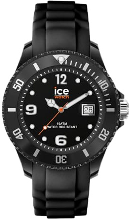 Ice-Watch - ICE forever Black - Schwarze Damenuhr mit Silikonarmband