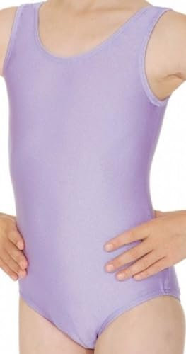 Roch Valley 'Joanne' Nylon/Lycra* Leotard Lilac Age 7-8 122-128cm (1B)