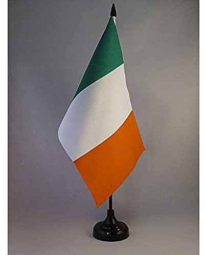 AZ FLAG - Tischflagge Irland 22x15 cm - Irische Tischfahne 15 x 22 Cm - Flaggen