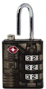 navig8 Candados de Equipaje TSA – Aprobado por la TSA, Esencial para Viajes en Estados Unidos (Cerradura de combinación, 1 Cerradura)