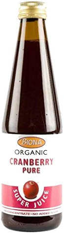 Biona | Cranberry Juice 100% Pure | 6 x 330ML