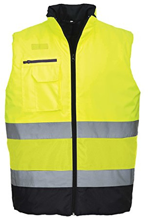 Portwest Hi Vis 2 Tone Bodywarmer
