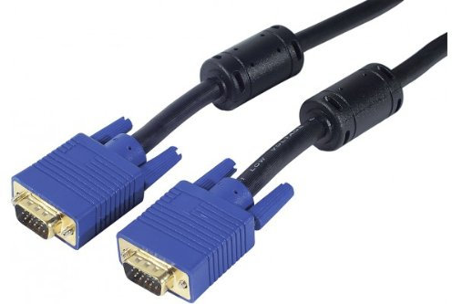 Cable VGA 20 m negro oro